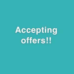 Make offers, I will be accepting best ones! :)